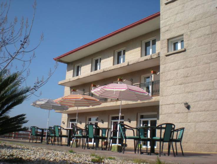 Hotel Chamuinas Sanxenxo Bagian luar foto